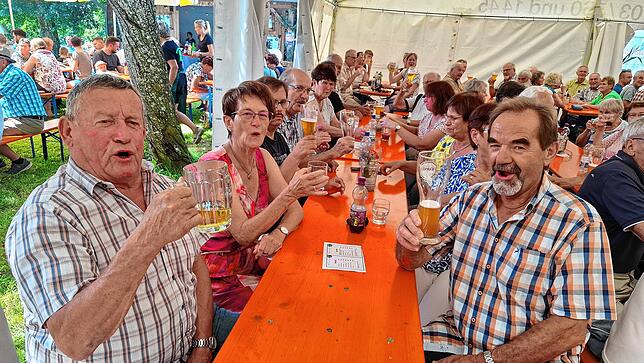 Bild 27: Bilder vom Dorffest: Bestes Wetter und beste Stimmung beim Dorffest in Limpach im Deggenhausertal