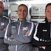 Neue Trainer: Sportchef Daniel Ramirez (rechts) vom SV Jestetten freut sich, dass Jasmin Muric (Mitte) neuer Trainer wird. Als ...