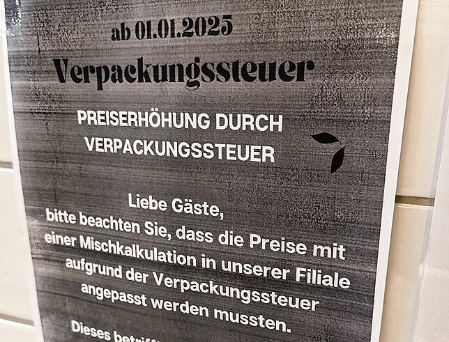 SÜDKURIER-Leser Jens Giermann hat einen Aushang bei Burger King fotografiert.