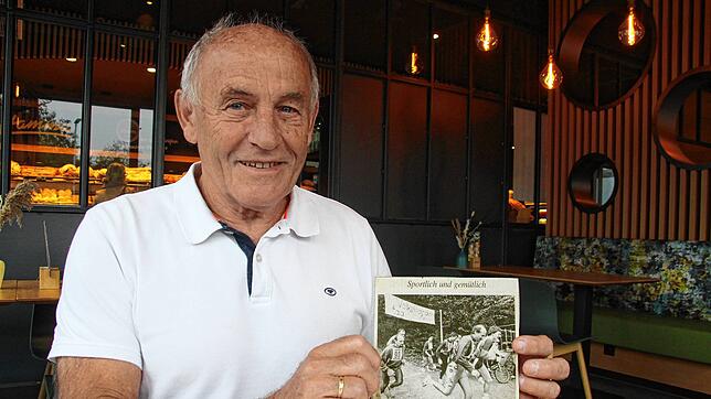 Wertvolles Zeitdokument: Der SÜDKURIER berichtete 1993 über den ersten Gehrenberglauf. Hugo Brecht startete als einer von sieben Läufern ...