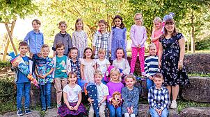 Vanessa Strobel unterrichtet an der Grundschule Bermatingen die Löwenklasse 1a.