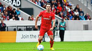 Noch immer alles im Blick, auch wenn der Stammplatz vorläufig verloren ging. Nicolas „Chicco“ Höfler will beim SC Freiburg weiter ...
