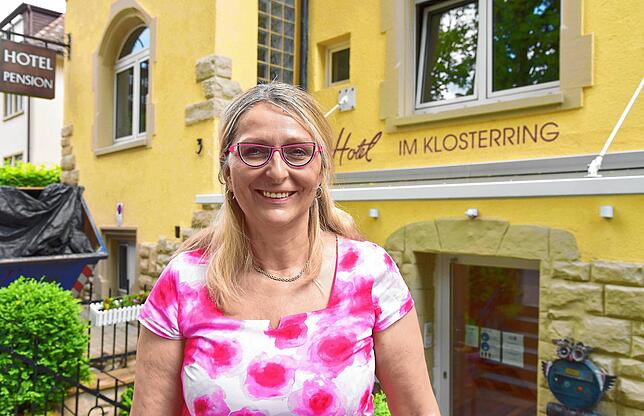 Silke Lutz ist die Besitzerin des Hotels im Klosterring in Villingen.