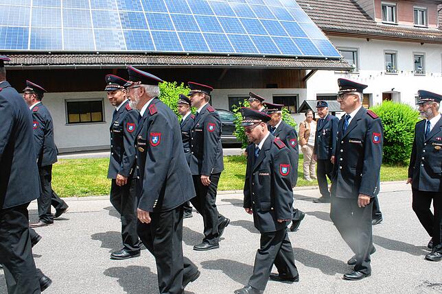 Bild 14: Bilder vom Bezirksmusikfest mit Umzug in Lausheim