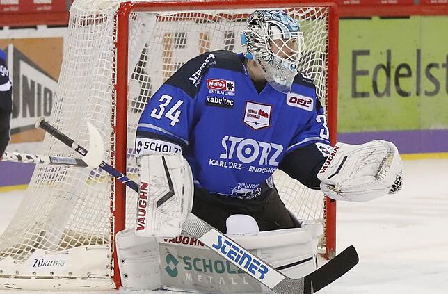 Dustin Strahlmeier feierte einen Shutout