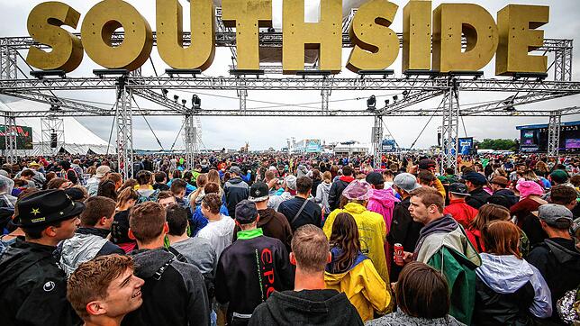 Das "Southside"-Festival in Neuhausen ob Eck gehört wie sein Schwesterfestival "Hurricane" zu den größten deutschen Open-Air-Festivals ...