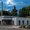 Äußerlich ist das Krematorium bereits fertiggestellt. Derzeit wird die Verbrennungsanlage gebaut.