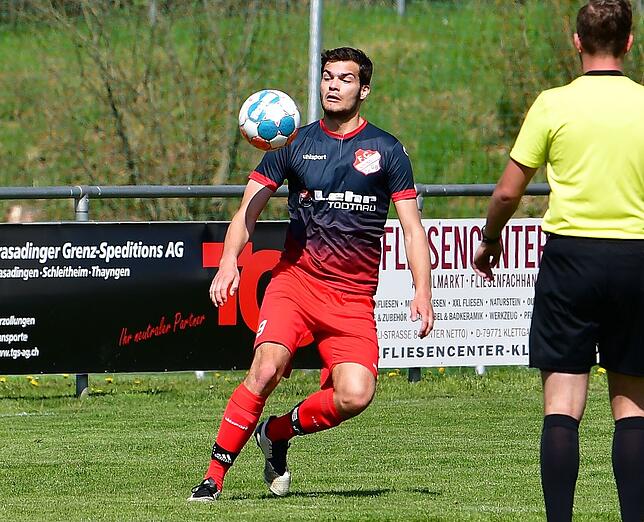 Doppel-Treffer: Leon Hesselbarth erzielte zwei Tore für den FC Schönau, zum Sieg über den FC RW Weilheim reichte es dennoch nicht.