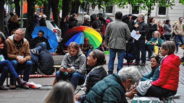 Es blieb ein stiller, aber aussagekräftiger Protest.