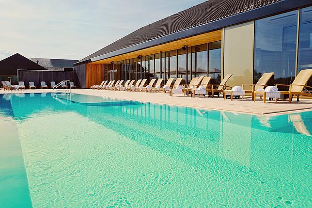 Bild 27: Das Ende der Großbaustelle: So sieht das Golf- und Wellness-Hotel Öschberghof nun aus