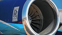 Ein Flugzeugtriebwerk von Rolls-Royce. Der Konzern hat die Streichung von mindestens 9000 Stellen angekündigt.