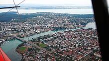 (Archivbild) Die Konzilstadt von oben: Hier leben über 80.000 Bürgerinnen und Bürger.