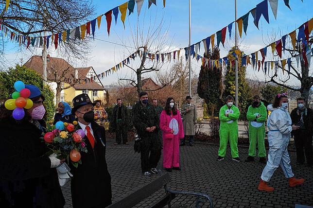 Bild 12: Bilder vom Rathaussturm in Stetten