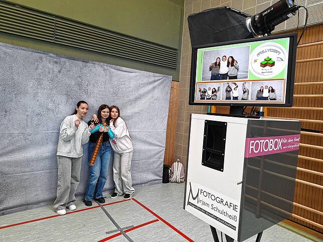 Eine willkommene Abwechslung bietet eine Fotobox.