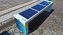 Naturenergie und Umweltbüro haben im Rahmen des Donauquellsommers Solarbänke des Typs „iBench“ in der Eschinger aufgestellt. Was taugen sie?