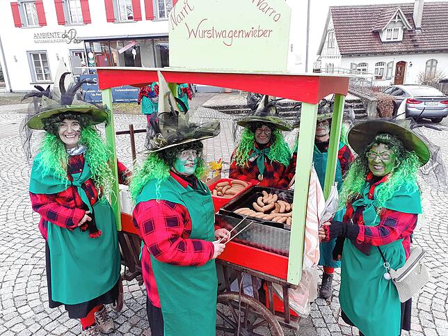 Zum Anbeißen: die Wurstwagenwieber.