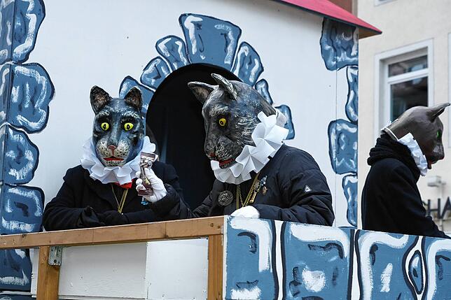 Bild 16: Umzug der Katzenmusik am Montagmorgen