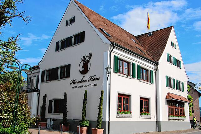 Das Traditionshaus Hirschen in der Höri-Gemeinde Horn.