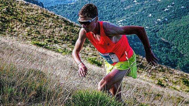 Auf dem Weg nach oben: Lukas Ehrle bei der Skyrunning-WM in Montenegro.