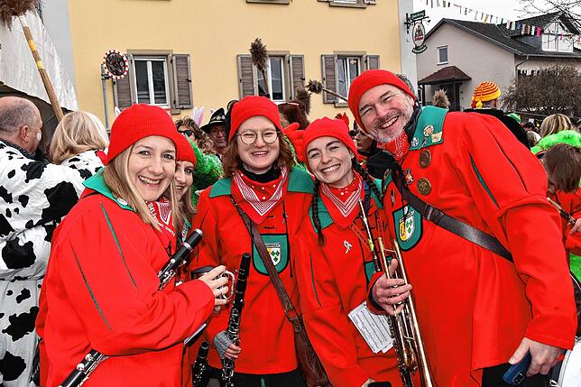 Bild 26: Famose Narrenmesse in Wiechs: Die besten Bilder der Narrentage 2025