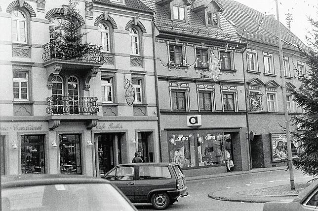 Hauptstraße Marktplatz 5. Dezember 1987