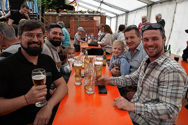 Bild 25: Bilder vom Sonntagsfrühschoppen beim Blütenfest in Oberteuringen