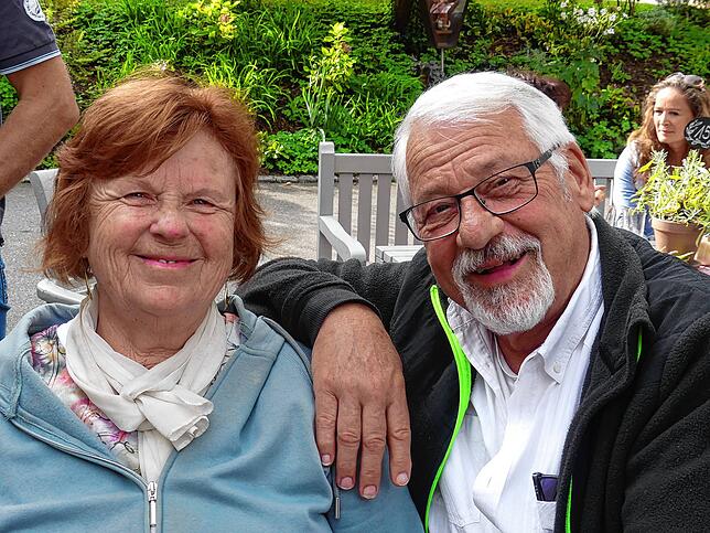 Johanna und Werner Benzkirch aus Markdorf konzentrierten sich auf zwei Stationen.