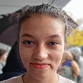 Clara Wolks, Stimmenkönigin bei der Wahl zum Jugendgemeinderat.