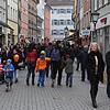 Wenn die Stadt voll ist, freuen sich die Händler.