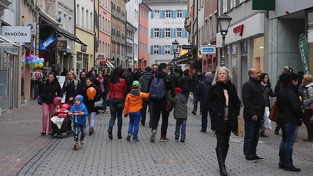 Wenn die Stadt voll ist, freuen sich die Händler.