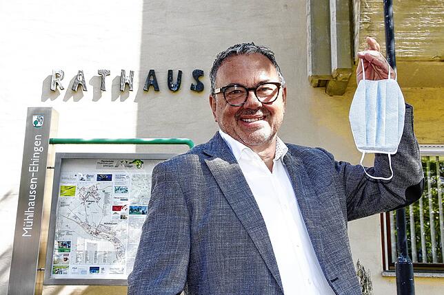 Bürgermeister Hans-Peter Lehmann geht im nächsten Jahr in den Ruhestand.