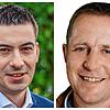 Philipp Studinger (CDU-Fraktionssprecher, links) und Harald Würtenberger (Fraktionssprecher Freie Wähler) gerieten wegen ...