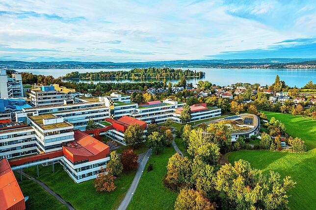 Die Universität Konstanz.