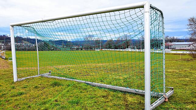 Der SV Rheintal wünscht sich neue Tore für das Training der Jugend, wie hier im Bild zu sehen.