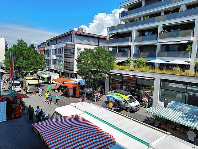 Wärmenetze kommen in Markdorf vor allem in der Innenstadt infrage. Dort ist die Bebauung eng und es gibt viele Abnehmer auf kleinem ...