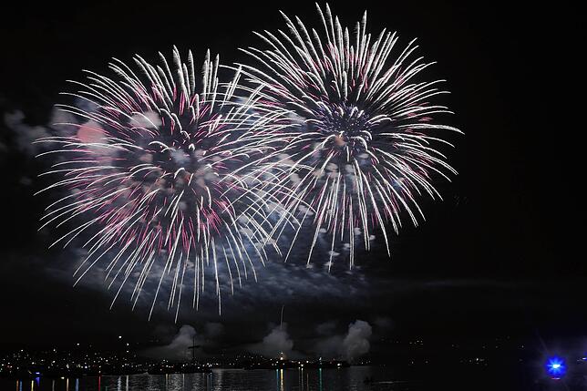 Bild 29: Es knallt beim Seenachtfest 2025! Das Feuerwerk über dem Bodensee lädt zum Staunen ein