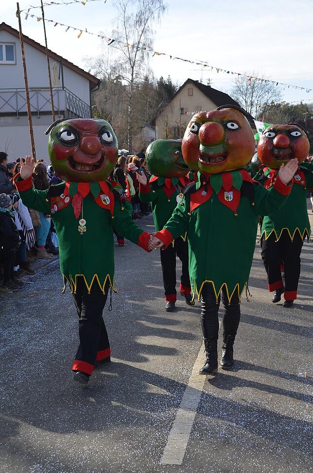 Bild 5: Eigeltinger Narrentage: Der Sonntagsumzug in Bildern (1)