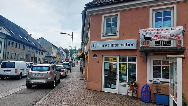 Die Touristinfo in der Bonndorfer Martinstraße schließt. Foto: Ingo Günther