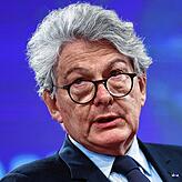 Er hat von der Leyen das Leben schwer gemacht: der Franzose Thierry Breton, ehemaliger Kommissar für Binnenmarkt und Dienstleistungen ...