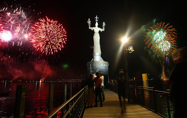 Bild 1: Seenachtfest Konstanz: Die schönsten Bilder vom Feuerwerk