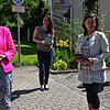 Bieten Hilfe für den Start in die digitale Alltagskommunikation an (von links): Sylvia Härdtle, Veronika Kiefer, Monika Carpenter und ...