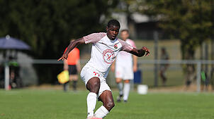Abdoulie Mboob vom Türk. SV Singen hat es mit einem sehenswerten Treffer in unsere Top-Auswahl geschafft.