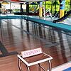 Das Wasser im Becken des Unterkirnacher Hallenbads Aqualino ist bereits seit März abgelassen.