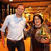 Martin Müller, der neue Vorsitzende des Stadtsportverbandes, verabschiedete am Dienstagabend Renate Sandmann vom Referat Veranstaltungen.