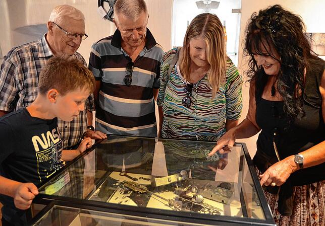Neben Handwerker-Utensilien gibt es im Hexenturm-Museum auch Zeugnisse aus der Markdorfer Stadtgeschichte zu sehen. Archivbild aus dem ...