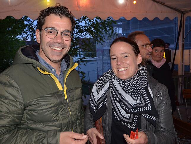 Bild 13: Gute Stimmung bei der Markdorfer Musiknacht