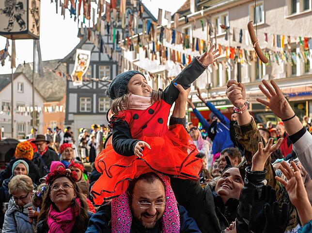Bild 14: Bilder vom Schmotzigen Dunschdig in Meßkirch (Teil 1/3)