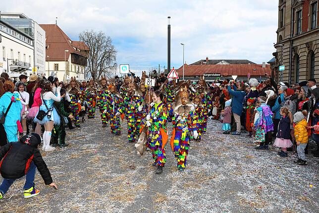 Bild 6: Großer Narrenumzug 2024 in Konstanz &ndash; die besten Bilder gibt&lsquo;s hier &ndash; Teil 5