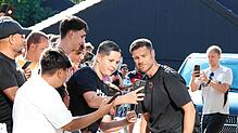 Bild : Deutscher Meister Bayer Leverkusen im Öschberghof Donaueschingen