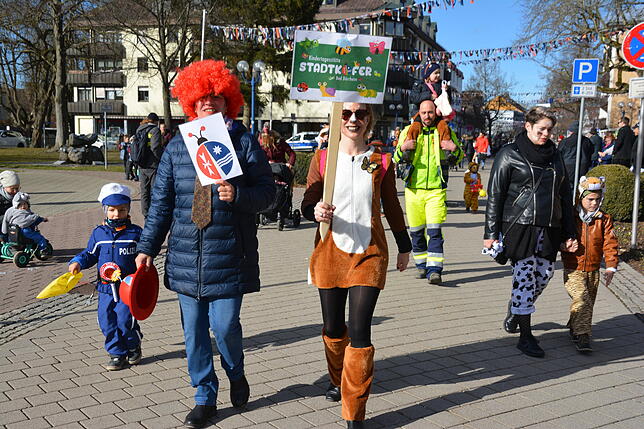 Bild 27: Bilder vom Kinderumzug und Narrenbaumstellen in Bad Dürrheim